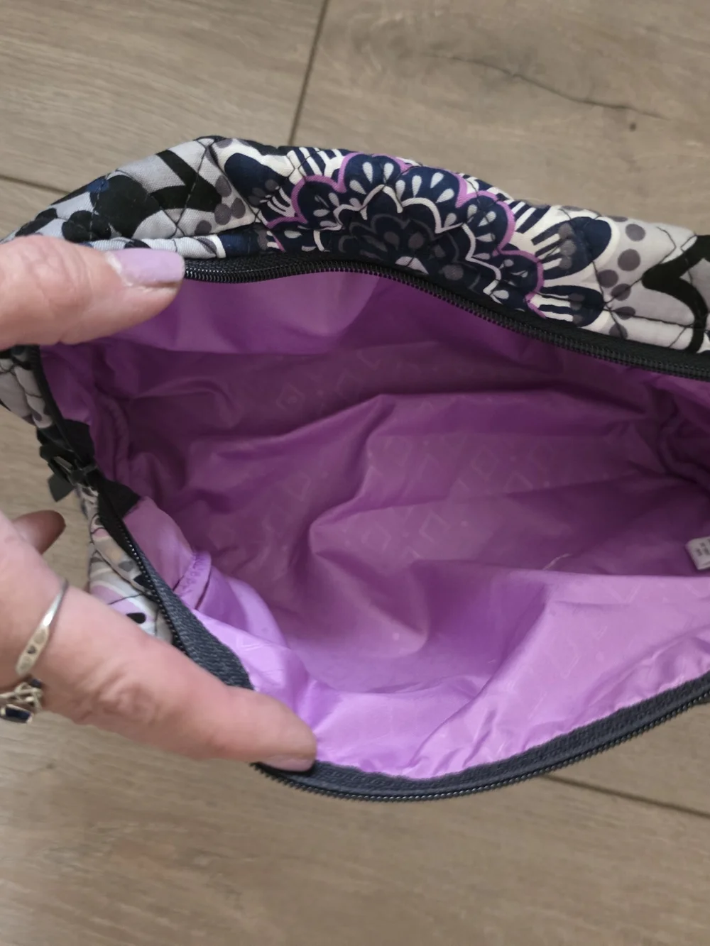 Vera Bradley Mimosa Medalion Cosmetic Bag